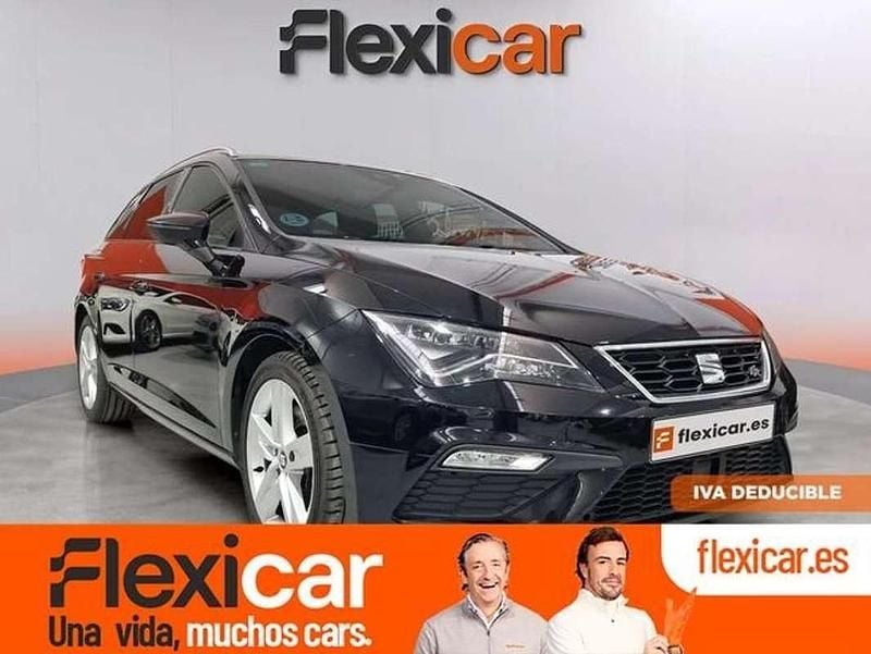 Negro Usado 2019 Seat Leon ST FR Familiar | 17.290 € (Precio justo) - Imagen 1/4