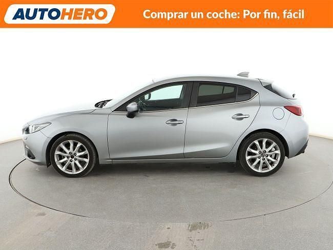 Usado Mazda 3 Luxury 120 CV (88 kW) 2016 Gris Berlina