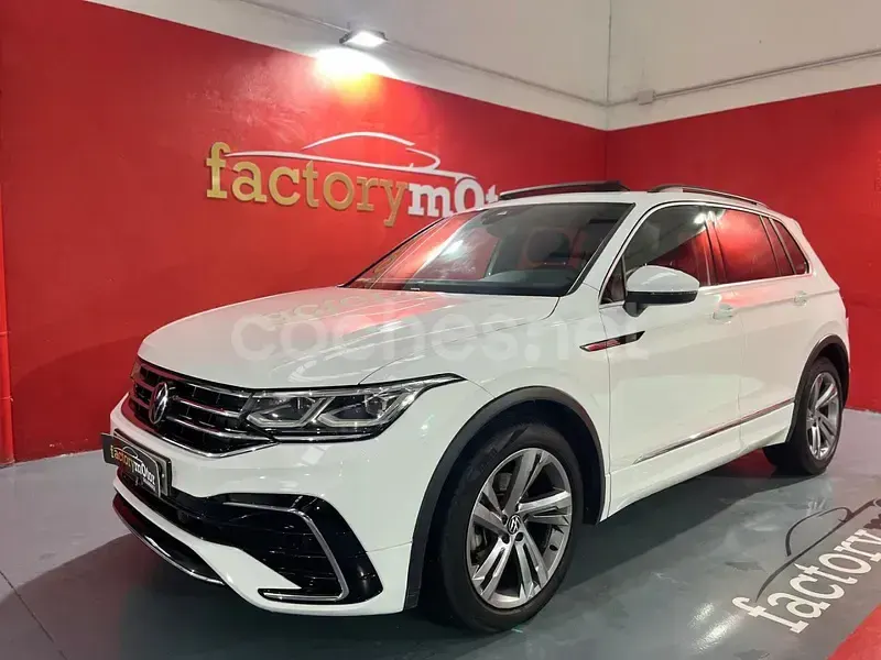 Usado VW Tiguan R-line 150 CV (110 kW) 2022 Blanco SUV