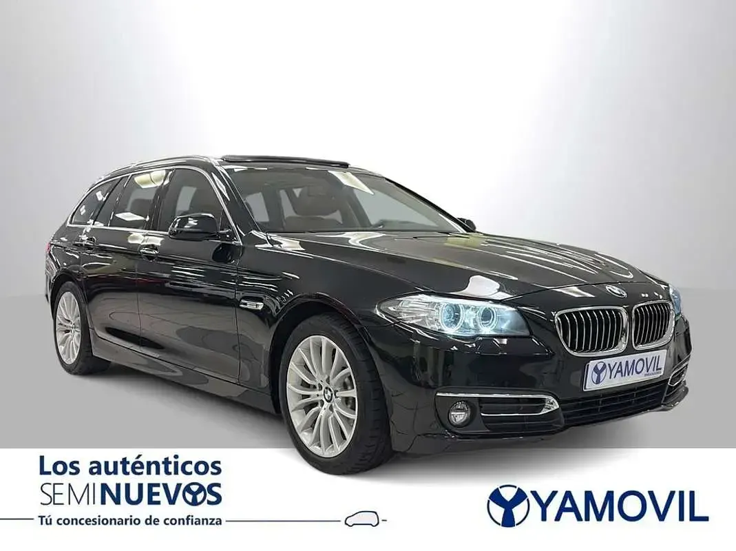 Usado BMW 520 190 CV (139 kW) 2016 Negro Familiar