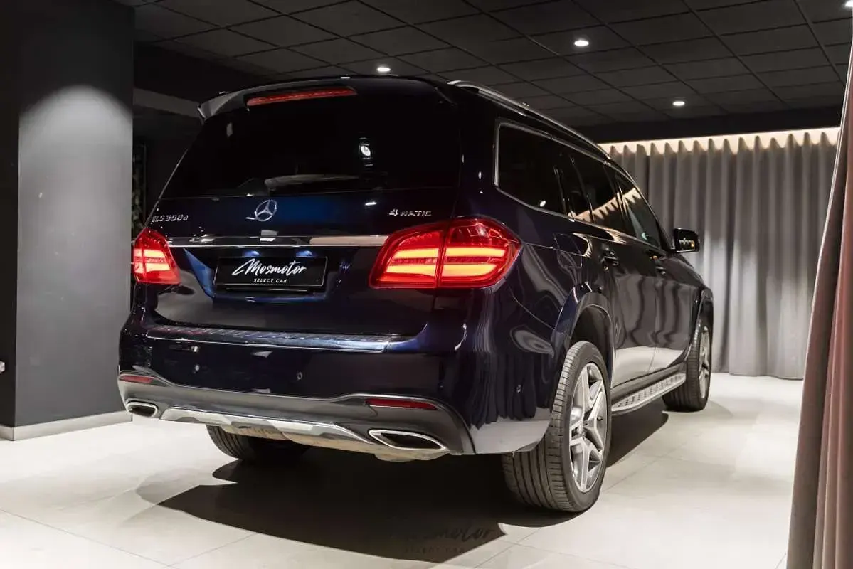 Usado Mercedes GLS350 258 CV (189 kW) 2016 Azul SUV
