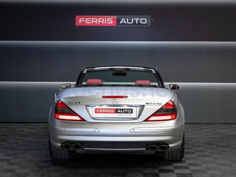 Usado Mercedes SL55 AMG AMG 476 CV (350 kW) 2002 Gris / plata Descapotable