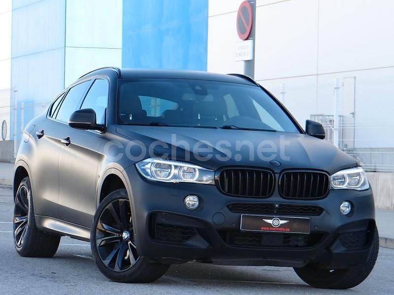 Negro Usado 2016 BMW X6 M Sport SUV | 28.990 € - Imagen 1/4
