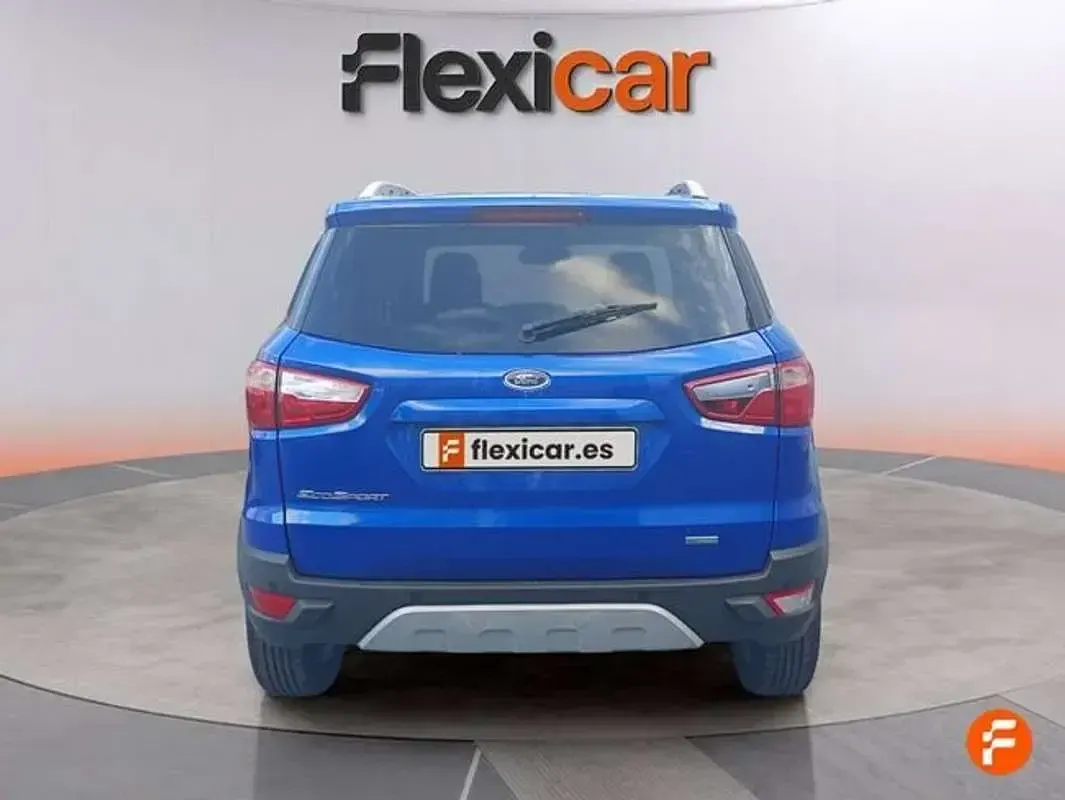 Usado Ford Ecosport Trend 125 CV (91 kW) 2016 Azul SUV