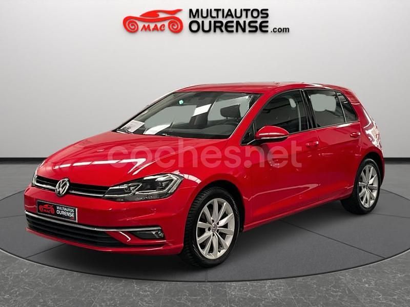 Rojo Usado 2018 VW Golf VII Sportline Berlina | 18.990 € (Precio justo) - Imagen 1/4