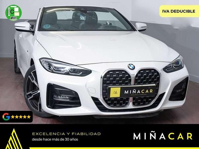 Blanco Usado 2022 BMW 420 Descapotable | 35.540 € (Super precio) - Imagen 1/4