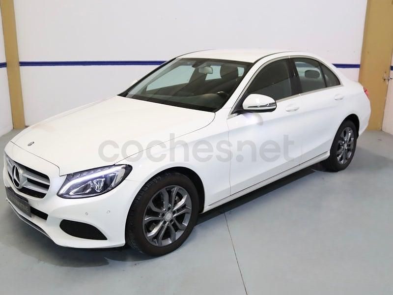 Usado Mercedes C220 170 CV (125 kW) 2017 Blanco Berlina