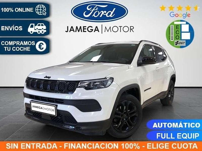 Blanco Usado 2023 Jeep Compass Night Eagle SUV | 19.490 € (Super precio) - Imagen 1/4