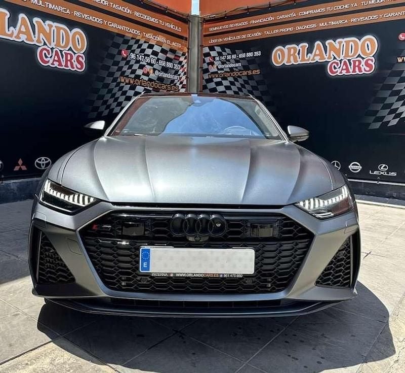 Usado Audi RS6 Ambiente 600 CV (441 kW) 2021 Gris Familiar