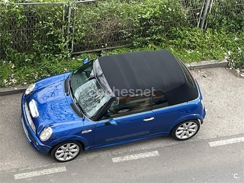 Usado Mini Cooper Cabriolet 116 CV (85 kW) 2007 Azul Descapotable