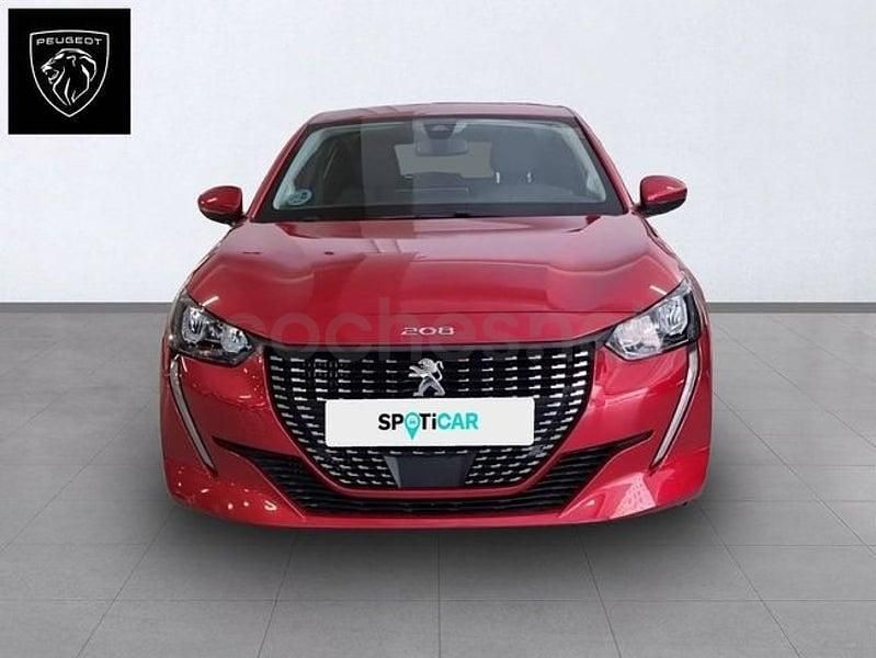 Usado Peugeot 208 Allure 100 CV (73 kW) 2021 Rojo Utilitario