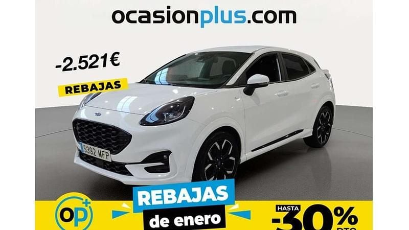 Blanco Usado 2023 Ford Puma ST-Line SUV | 14.719 € (Precio justo) - Imagen 1/4