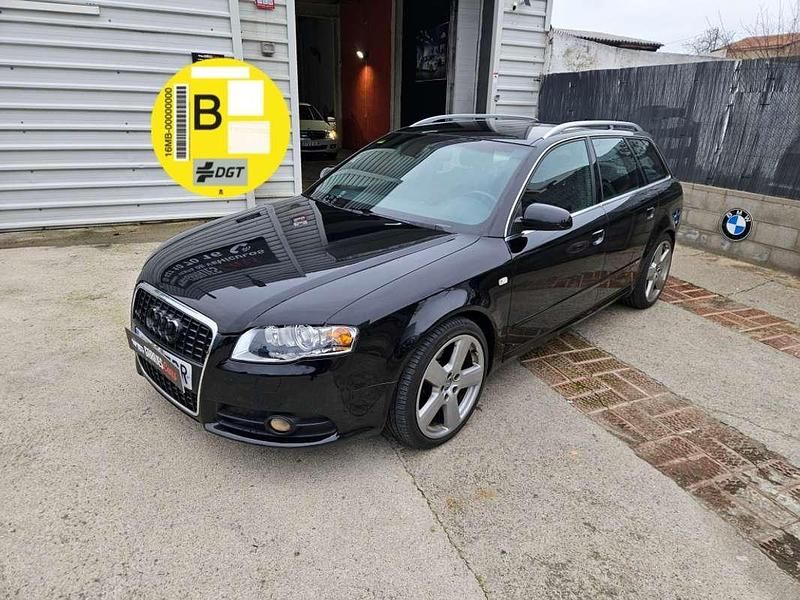 Usado Audi A4 S-Line 140 CV (102 kW) 2006 Negro Familiar