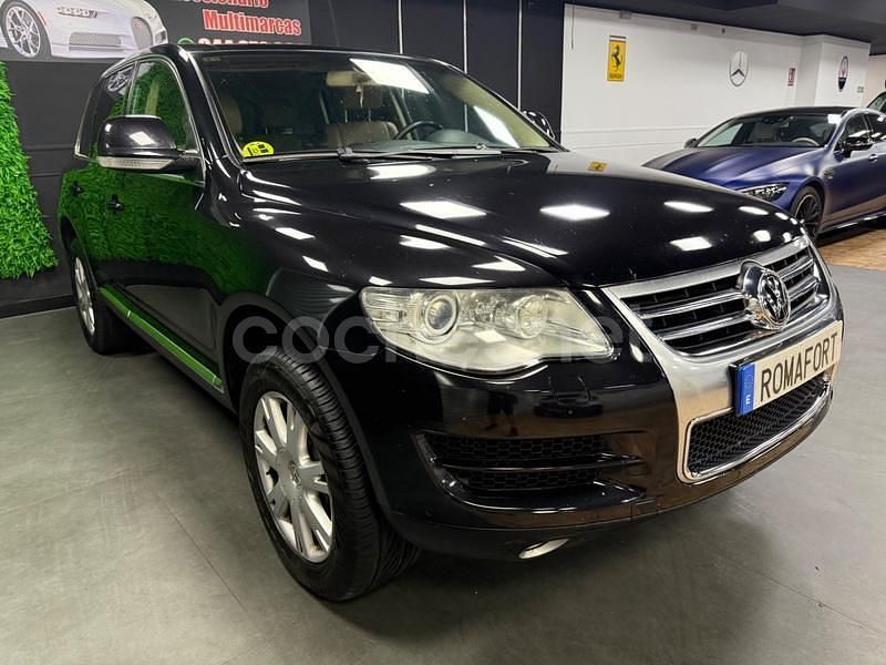 Negro Usado 2008 VW Touareg SUV | 8999 € (Precio justo) - Imagen 1/4