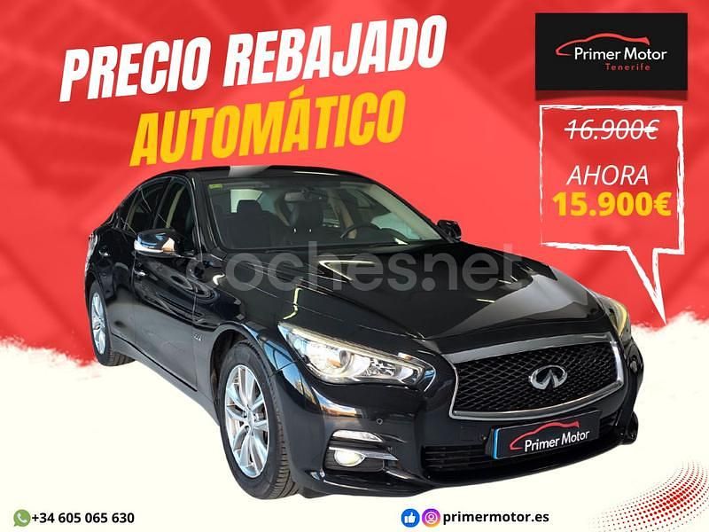Negro Usado 2018 Infiniti Q50 Premium Berlina | 15.900 € (Precio justo) - Imagen 1/4