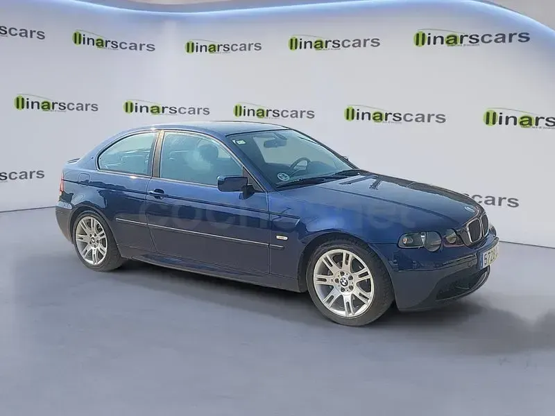 Usado BMW 316 Compact M Sport 115 CV (84 kW) 2004 Azul Utilitario