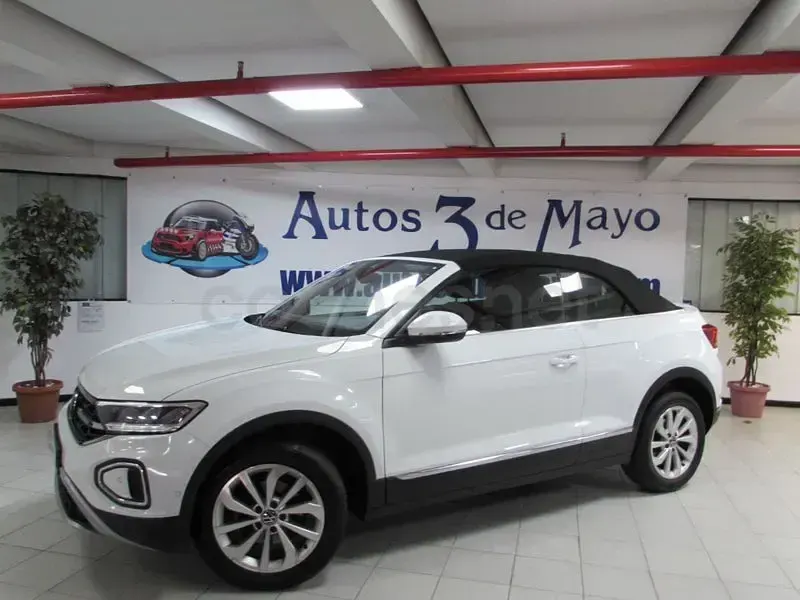 Usado VW T-Roc Style 110 CV (80 kW) 2022 Blanco SUV