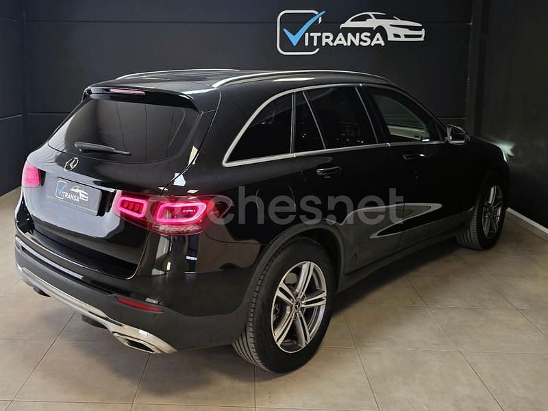 Usado Mercedes GLC220 194 CV (142 kW) 2021 Negro SUV