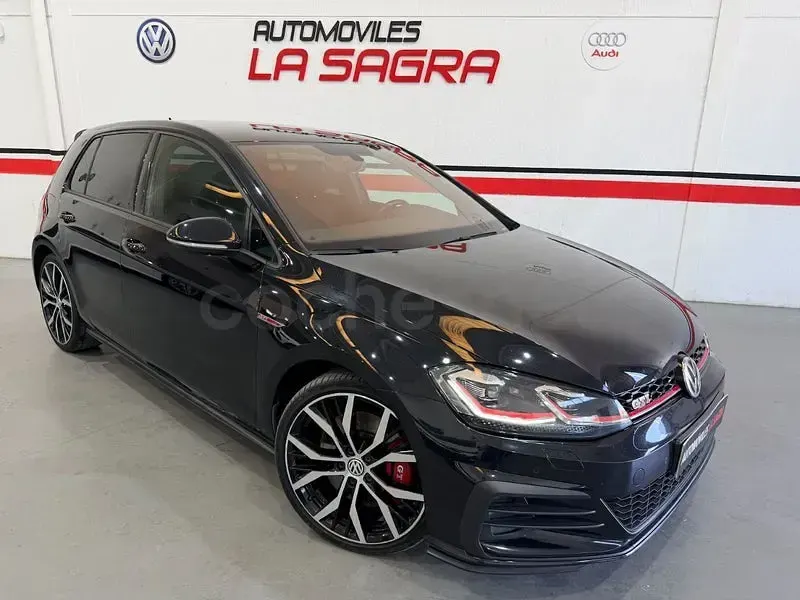 Usado VW Golf VII GTI 245 CV (180 kW) 2017 Negro Berlina