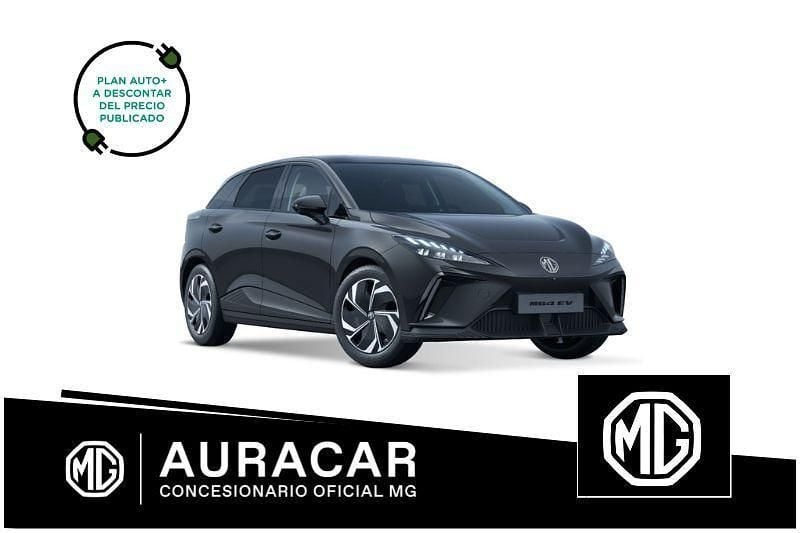 Uusi MG MG4 EV Luxury 150 kW (204 HP) 2026 Musta Viistoperä