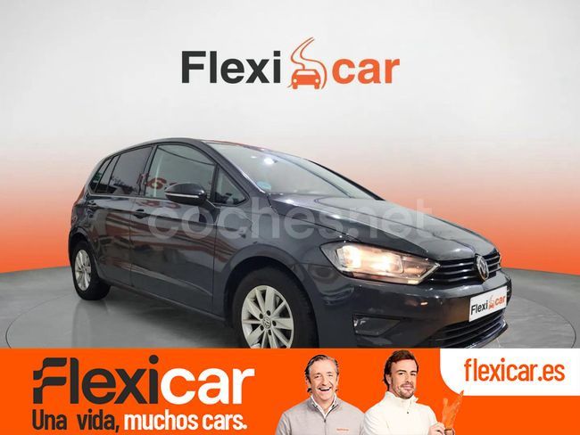 Gris Usado 2016 VW Golf Sportsvan Advance Monovolumen | 11.490 € (Buen precio) - Imagen 1/4