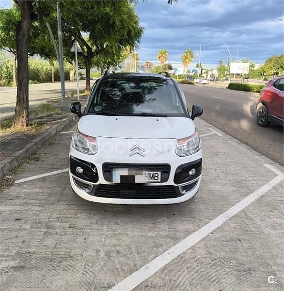 Usado Citroën C3 Picasso Exclusive 92 CV (67 kW) 2012 Blanco Monovolumen