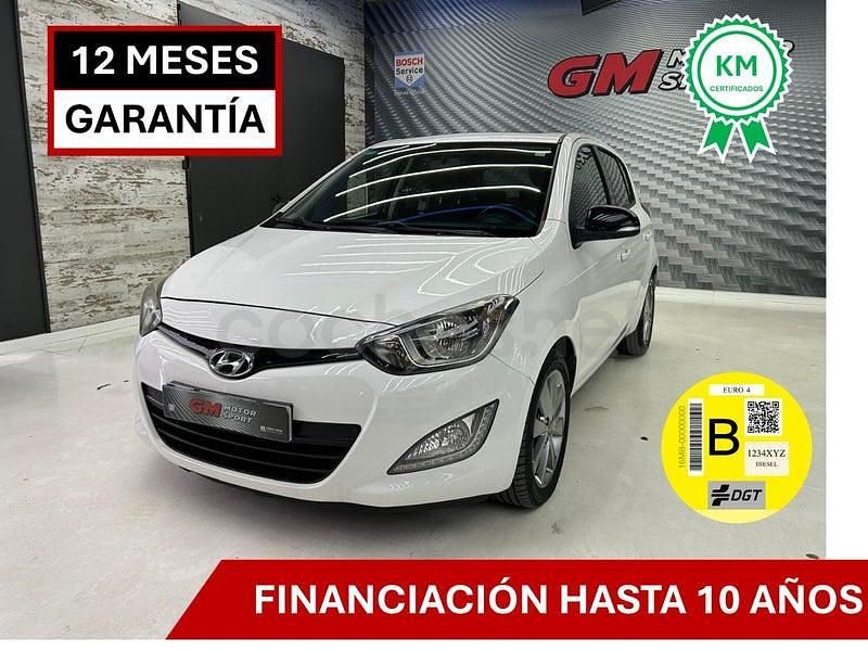 Usado Hyundai i20 90 CV (66 kW) 2014 Blanco Utilitario