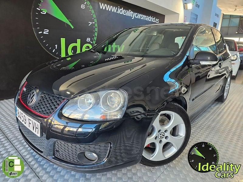 Usado VW Golf V GTI 200 CV (147 kW) 2007 Negro Berlina