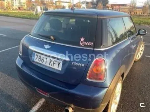 Usado Mini Cooper 116 CV (85 kW) 2007 Azul Utilitario