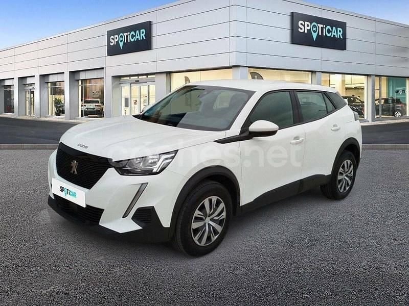 Blanco Usado 2021 Peugeot 2008 Active SUV | 15.950 € (Precio justo) - Imagen 1/4