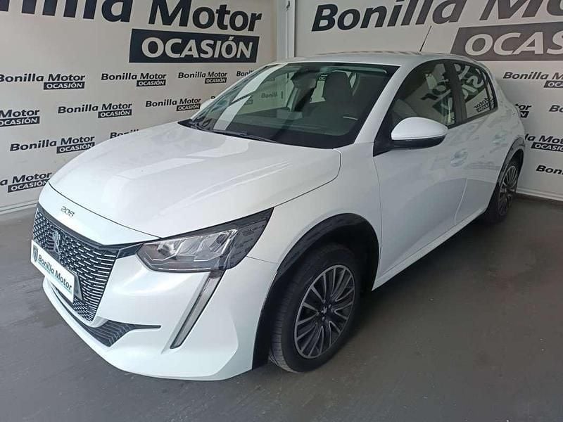 Blanco Usado 2022 Peugeot e-208 Active Utilitario | 13.190 € (Precio justo) - Imagen 1/4