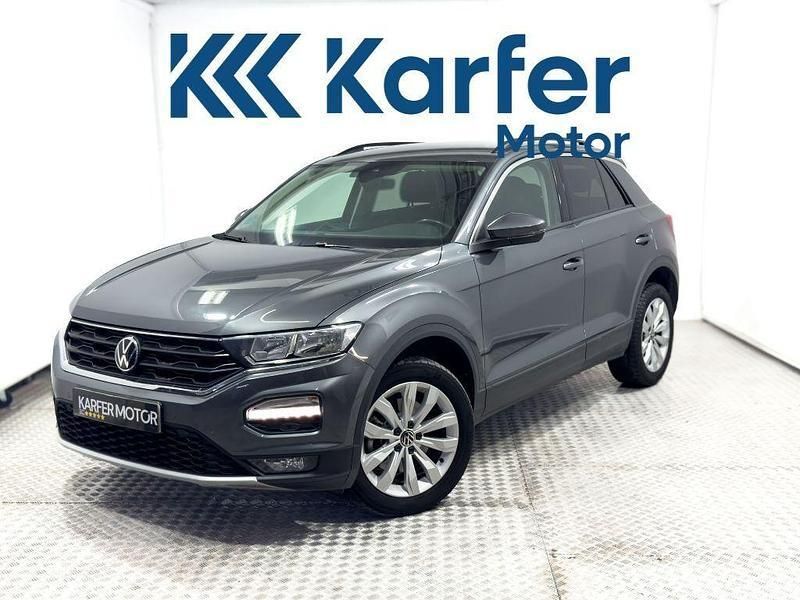 Gris Usado 2021 VW T-Roc Advance SUV | 22.690 € (Precio justo) - Imagen 1/4