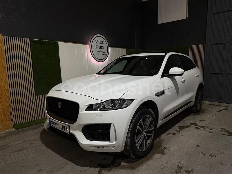Blanco Usado 2017 Jaguar F-Pace R-Sport SUV | 17.000 € (Buen precio) - Imagen 1/4