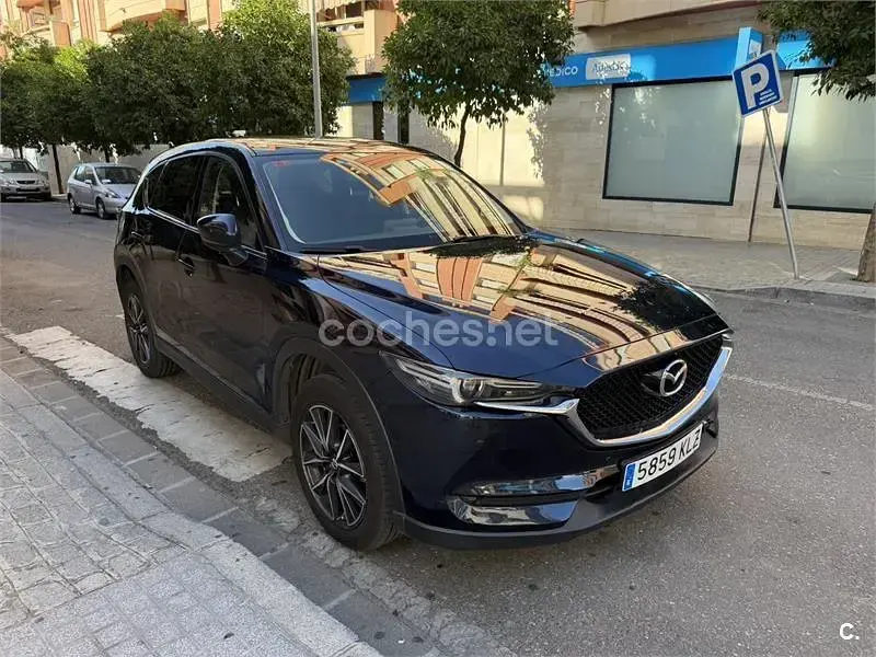 Usado Mazda CX-5 165 CV (121 kW) 2018 Azul SUV