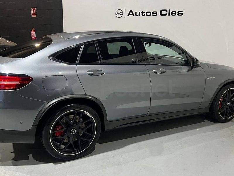 Usado Mercedes GLC63 AMG 510 CV (375 kW) 2018 Gris / plata Coupe