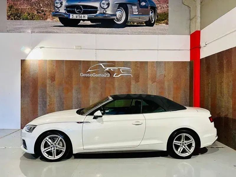 Usado Audi A5 Cabriolet 190 CV (139 kW) 2017 Blanco Descapotable