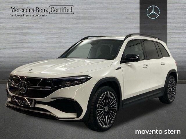 Usado Mercedes EQB350 AMG line 214 kW (292 CV) 2022 Blanco SUV