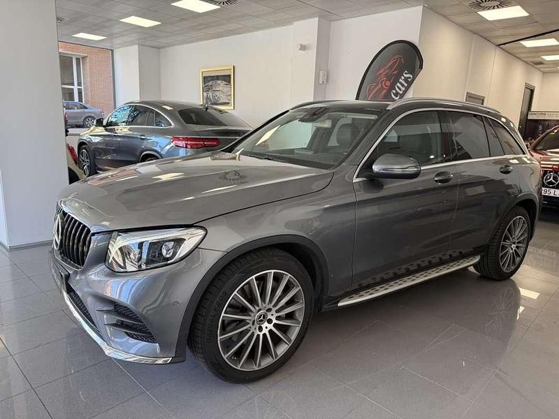 Usado Mercedes GLC250 211 CV (155 kW) 2017 Gris SUV