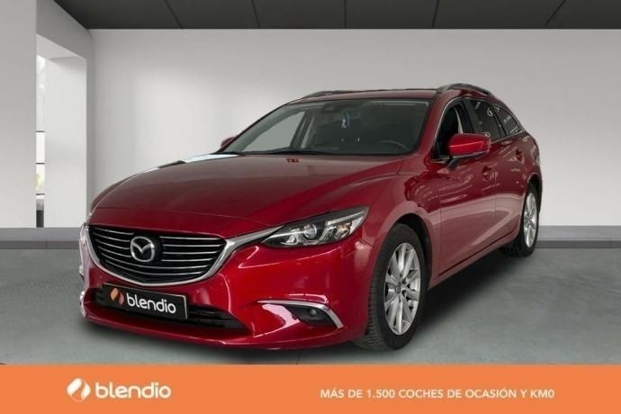 Rojo Usado 2018 Mazda 6 Style+ Familiar | 15.036 € (Precio justo) - Imagen 1/4