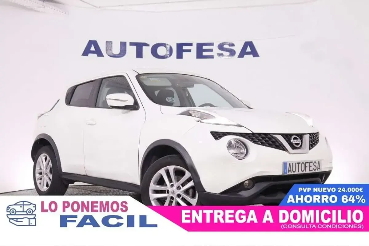 Usado Nissan Juke Acenta 110 CV (80 kW) 2014 Blanco SUV