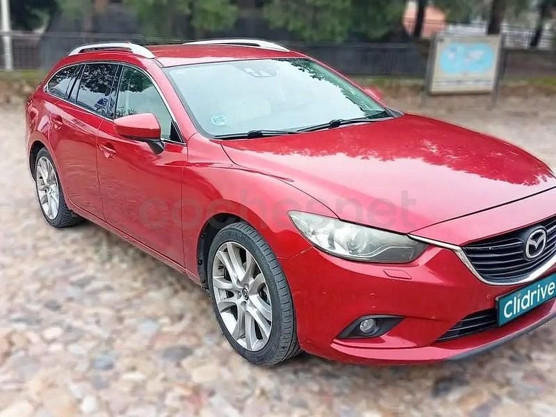 Brugt Mazda 6 Edition 150 HK (110 kW) 2015 Rød Sedan