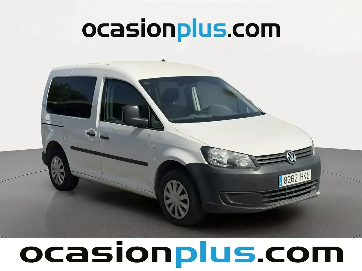 Usado VW Caddy 75 CV (55 kW) 2012 Blanco Monovolumen