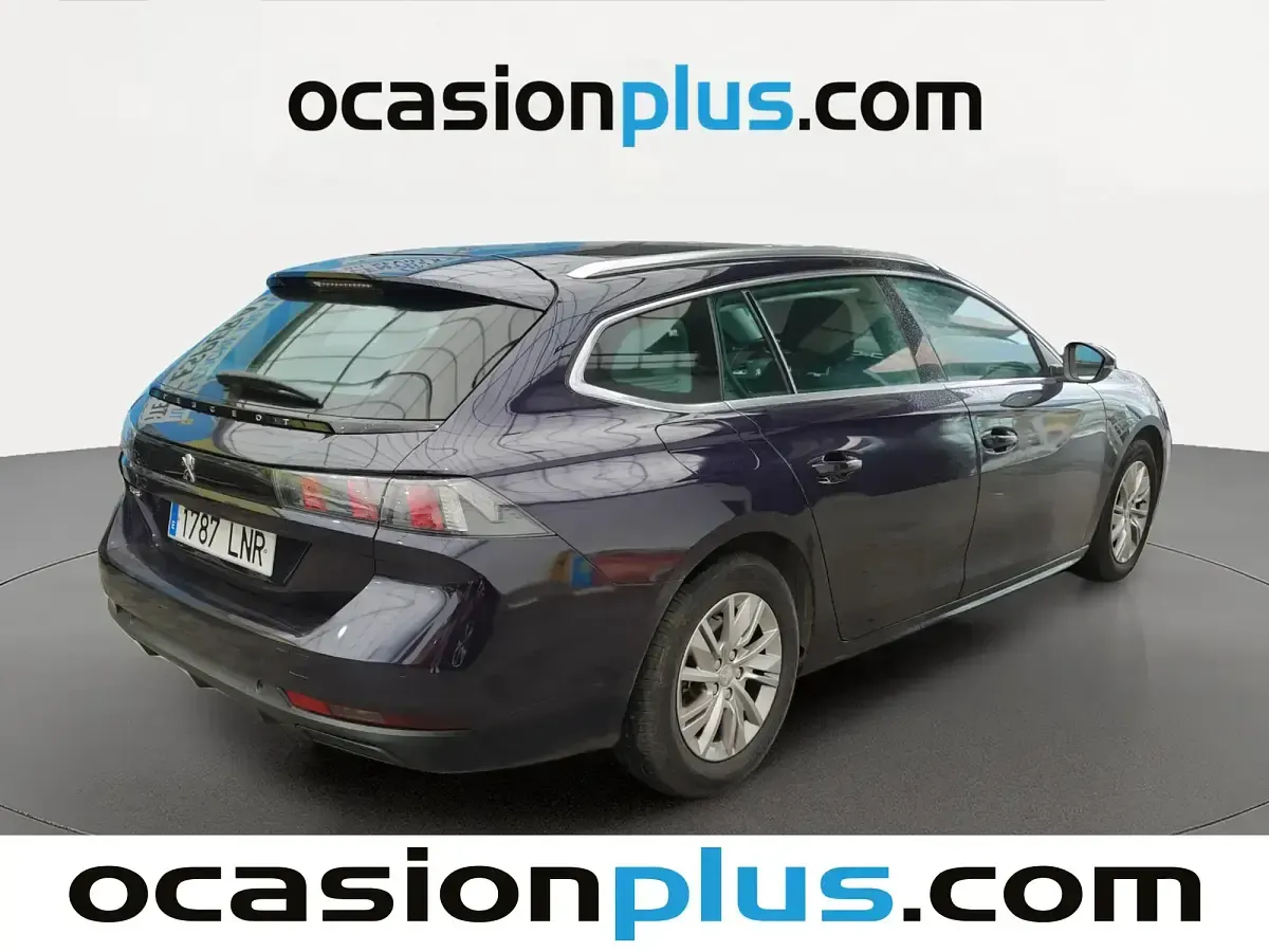 Usado Peugeot 508 Active 131 CV (96 kW) 2021 Azul Familiar