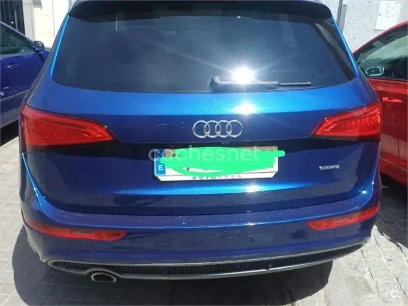 Usado Audi Q5 S-Line 190 CV (139 kW) 2017 Azul SUV
