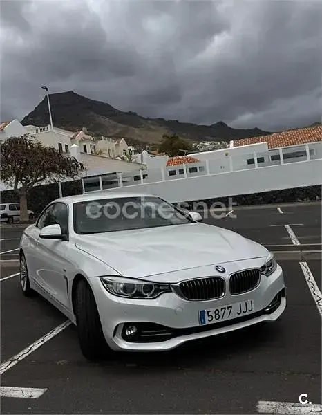 Usado BMW 420 190 CV (139 kW) 2015 Blanco Descapotable