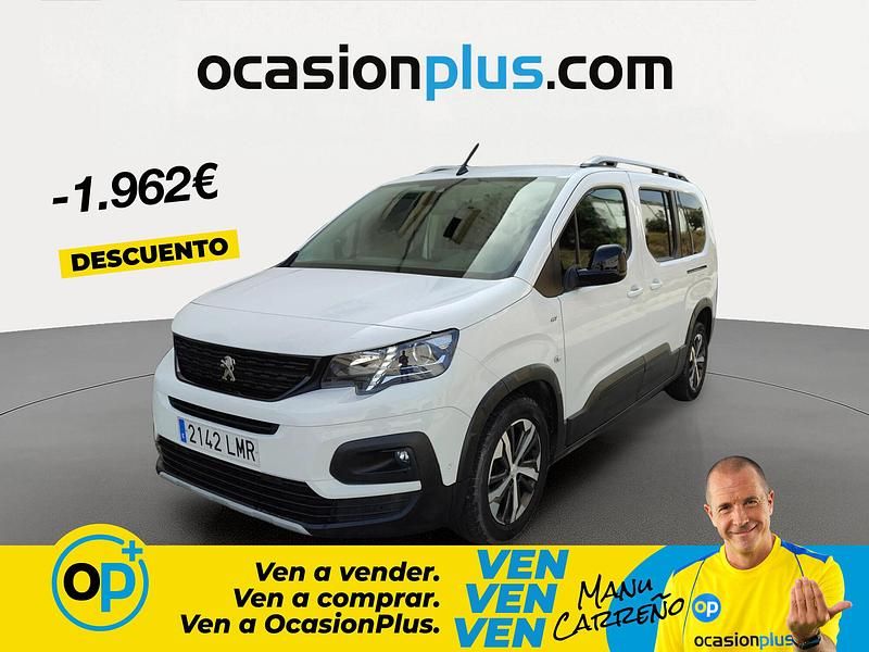Usado Peugeot Rifter GT 130 CV (95 kW) 2021 Blanco Monovolumen