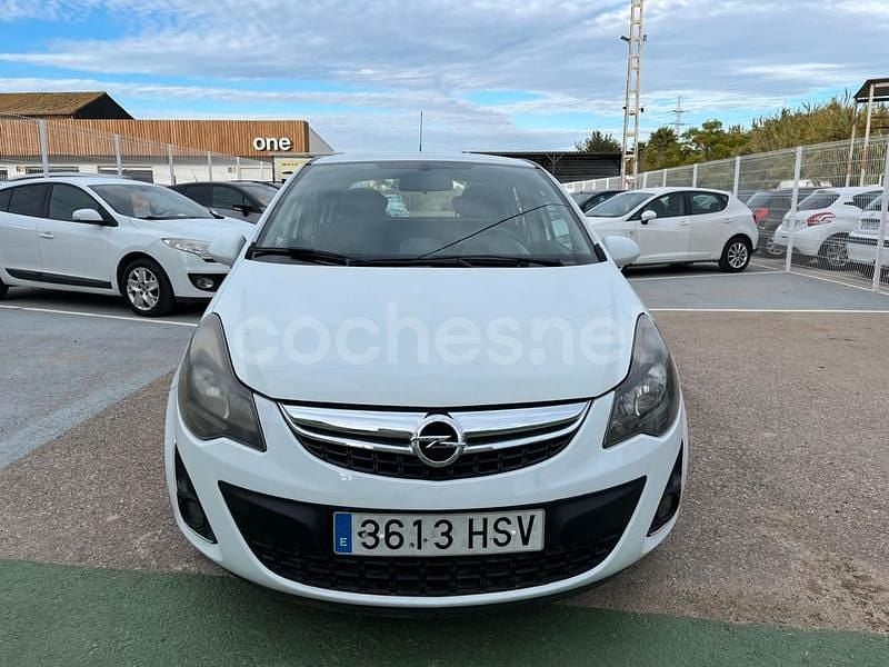 Usado Opel Corsa Selective 95 CV (69 kW) 2013 Blanco Berlina