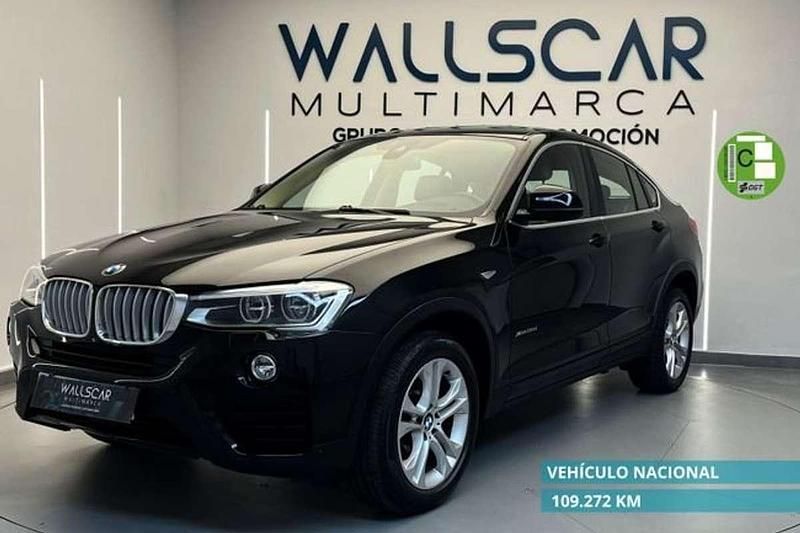 Usado BMW X4 313 CV (230 kW) 2015 Negro SUV