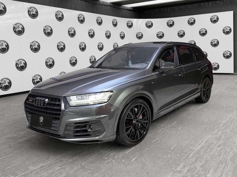 Usado Audi SQ7 S-Line 435 CV (319 kW) 2018 Gris / plata SUV