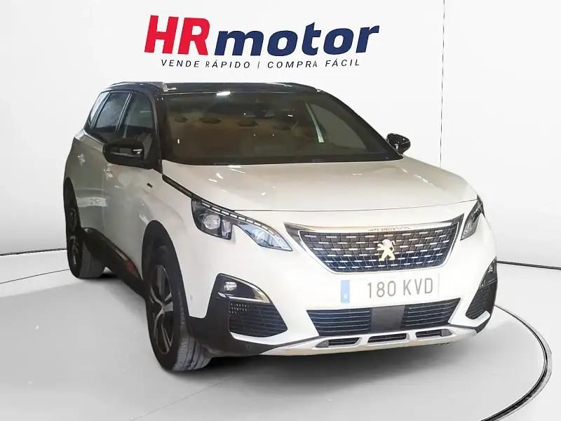 Negro Usado 2019 Peugeot 5008 GT-line Monovolumen | 16.590 € (Caro) - Imagen 1/4
